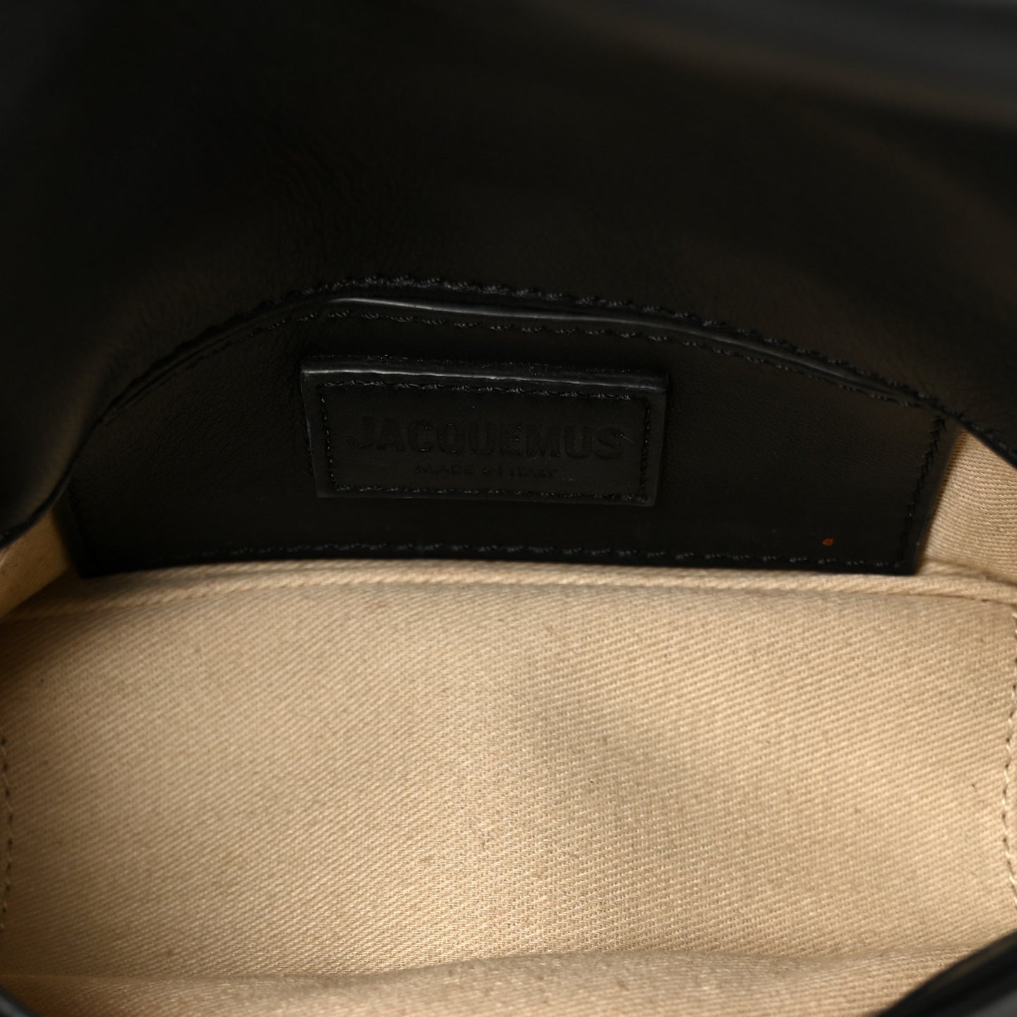 Padded Lambskin Le Petit Bambimou Black