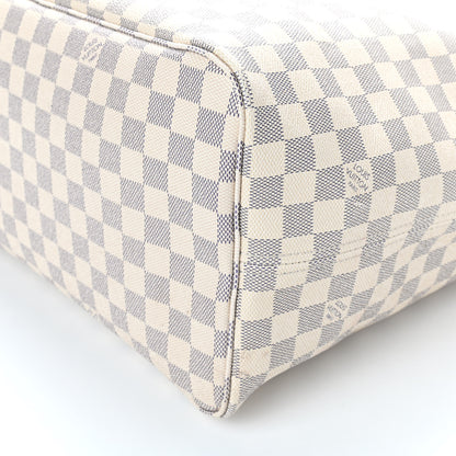 Louis Vuitton Damier Azur Neo Neverfull GM Rose Ballerine 10 of 11
