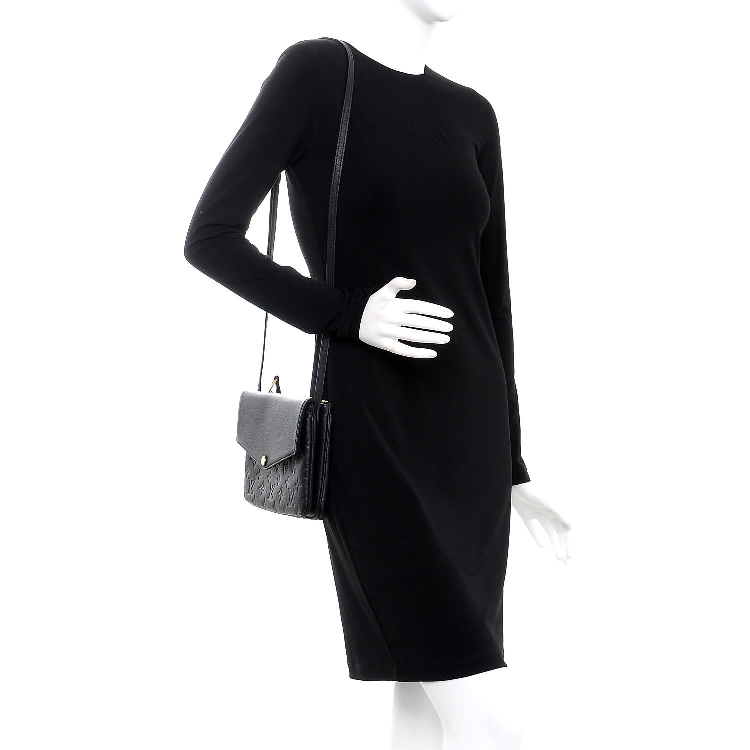 Louis Vuitton Empreinte Twice Black 2 of 9