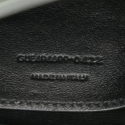 Saint Laurent Calfskin Y Quilted Monogram Small Loulou Chain Satchel Dark Mint 7 of 11