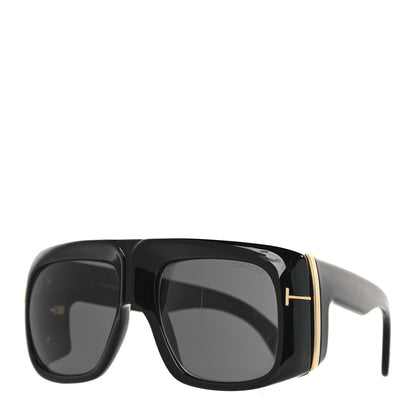 Tom Ford Square Gino Sunglasses TF733 Black 1 of 6