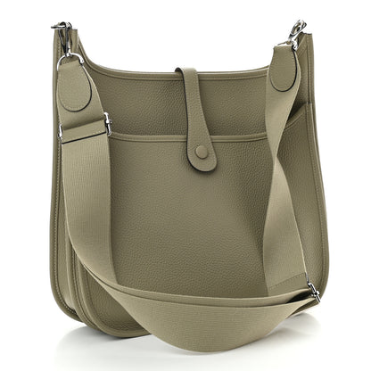 Hermes Taurillon Clemence Evelyne III GM Sauge 3 of 9