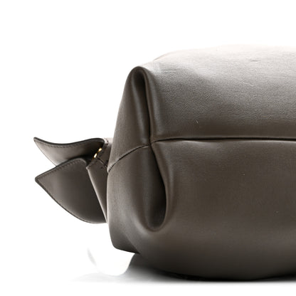 Salvatore Ferragamo Nappa Medium Soft Bag Cement 9 of 10