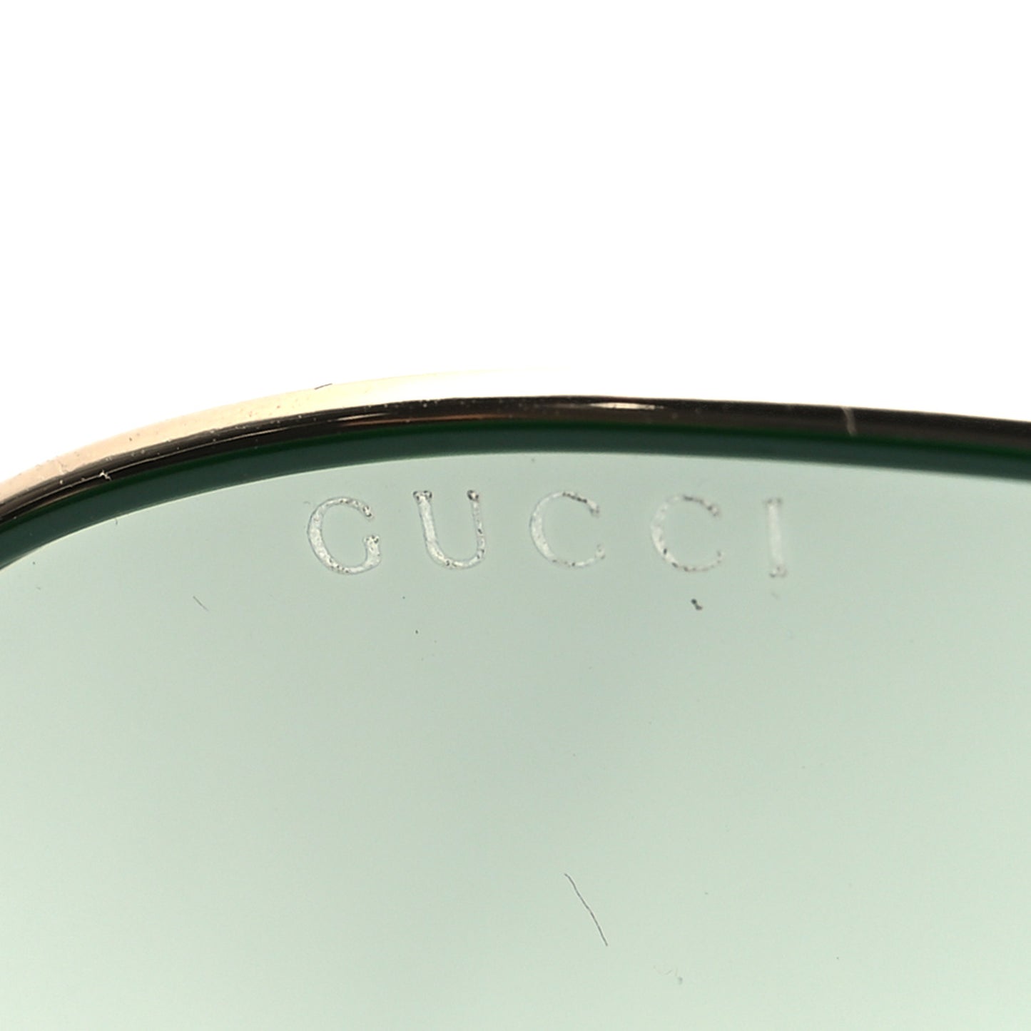 Aviator Sunglasses GG0440S Green Red