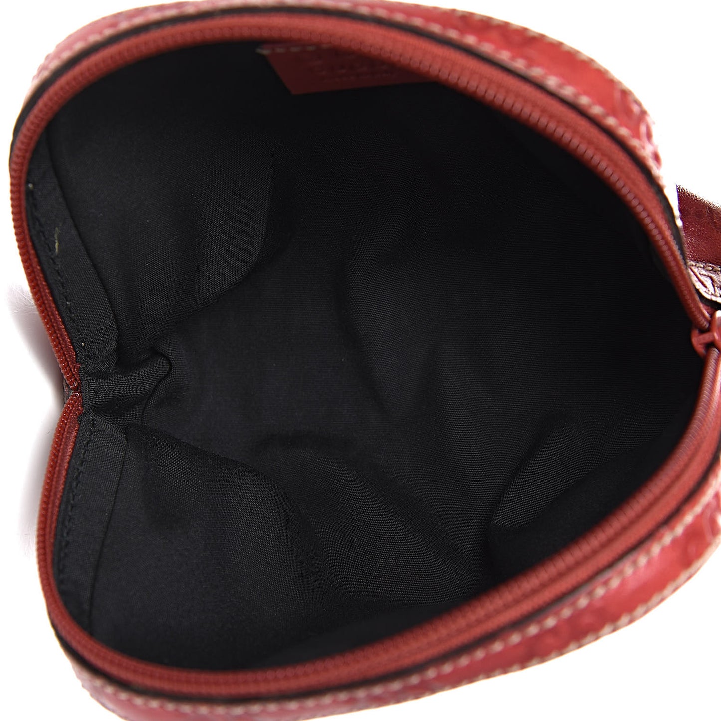 Guccissima GG Cosmetic Case Red