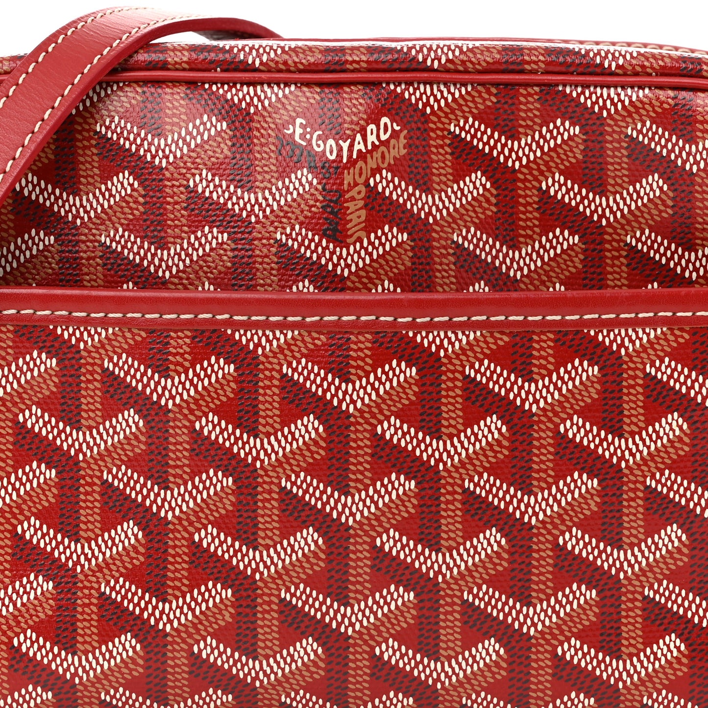 Goyardine Sac Cap Vert Red