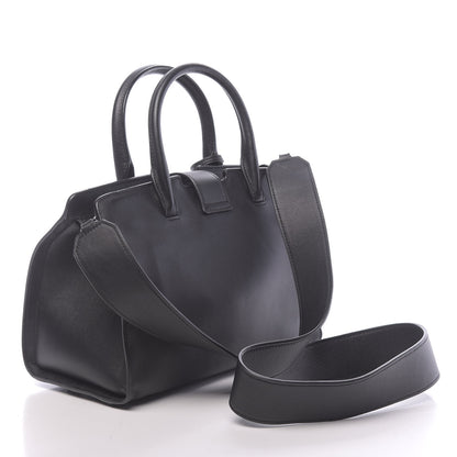 Saint Laurent Calfskin Monogram Baby Downtown Cabas Black 3 of 9
