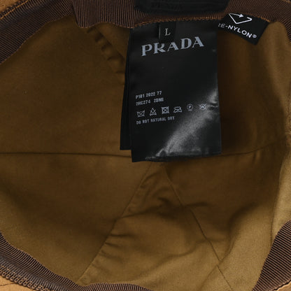 Prada Re-Nylon Baseball Cap L Brown 7 of 8