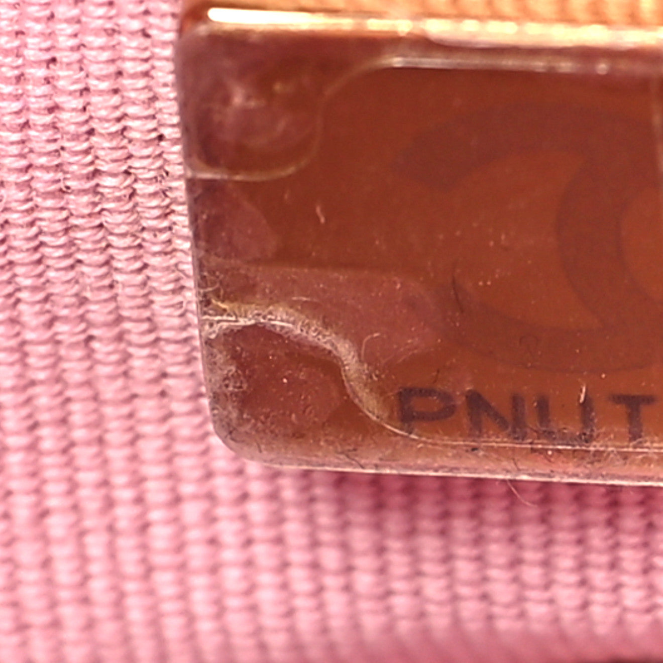 Chanel Lambskin Quilted Mini Lacquered Chain Flap Pink 7 of 10
