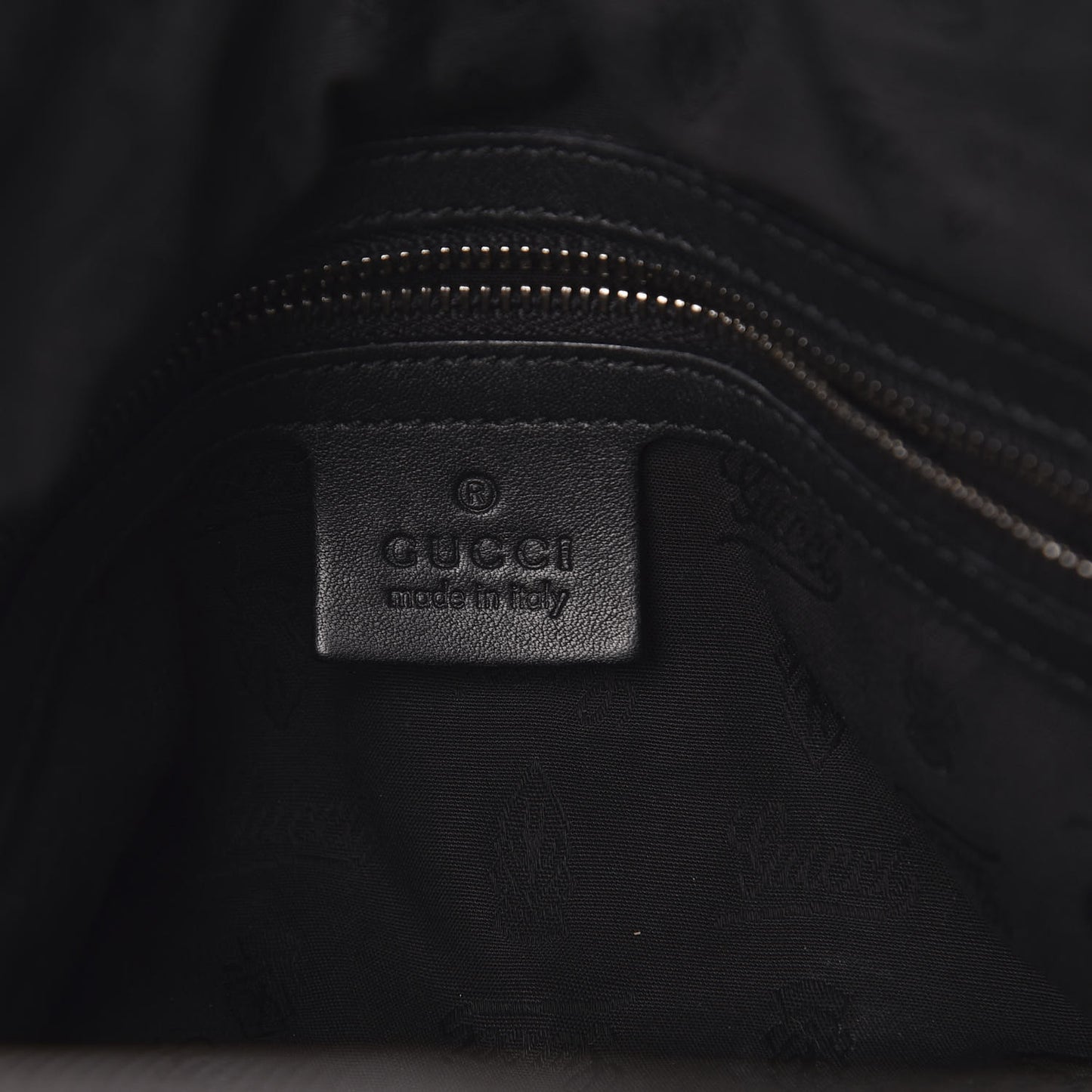 Guccissima Medium Icon Bit Boston Black