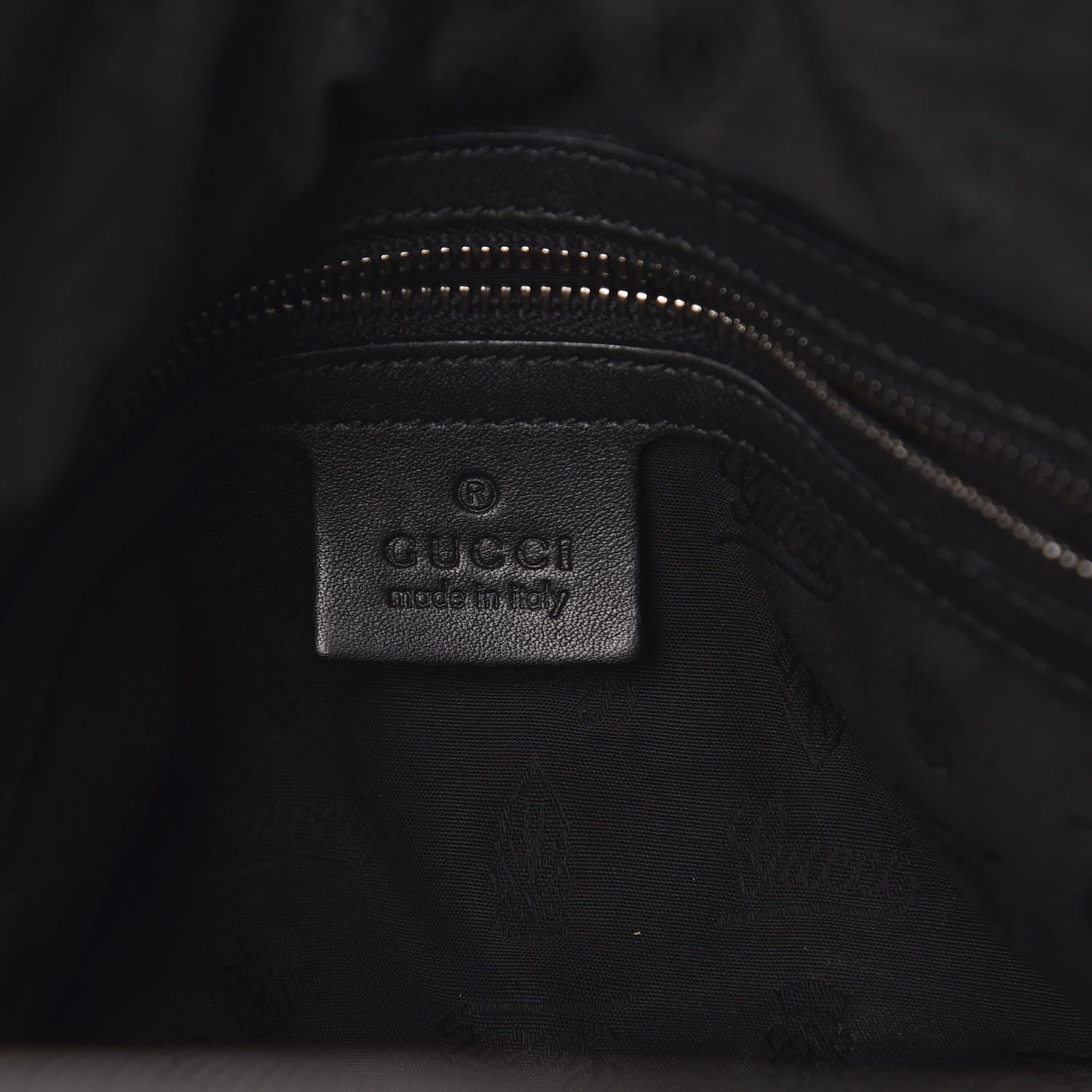 Gucci Guccissima Medium Icon Bit Boston Black 6 of 12