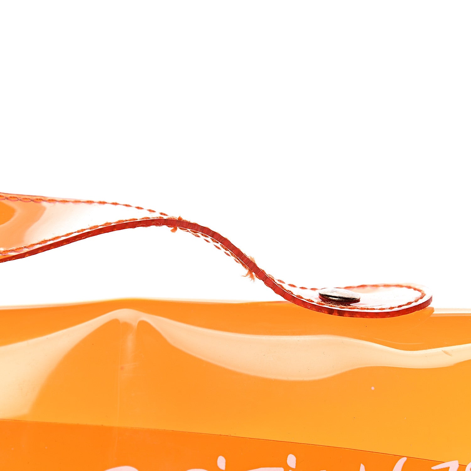 Hermes Vinyl Souvenir De L'Exposition Kelly Orange 8 of 11
