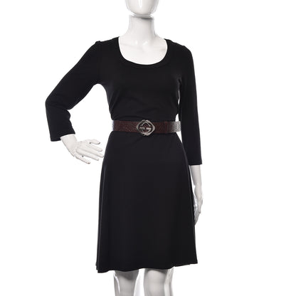 Gucci Guccissima Square G Belt 90 36 Brown 2 of 6
