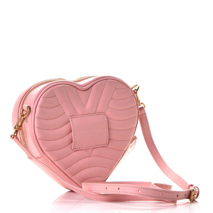 Louis Vuitton Calfskin New Wave Heart Bag Rose Pomettes 2 of 6