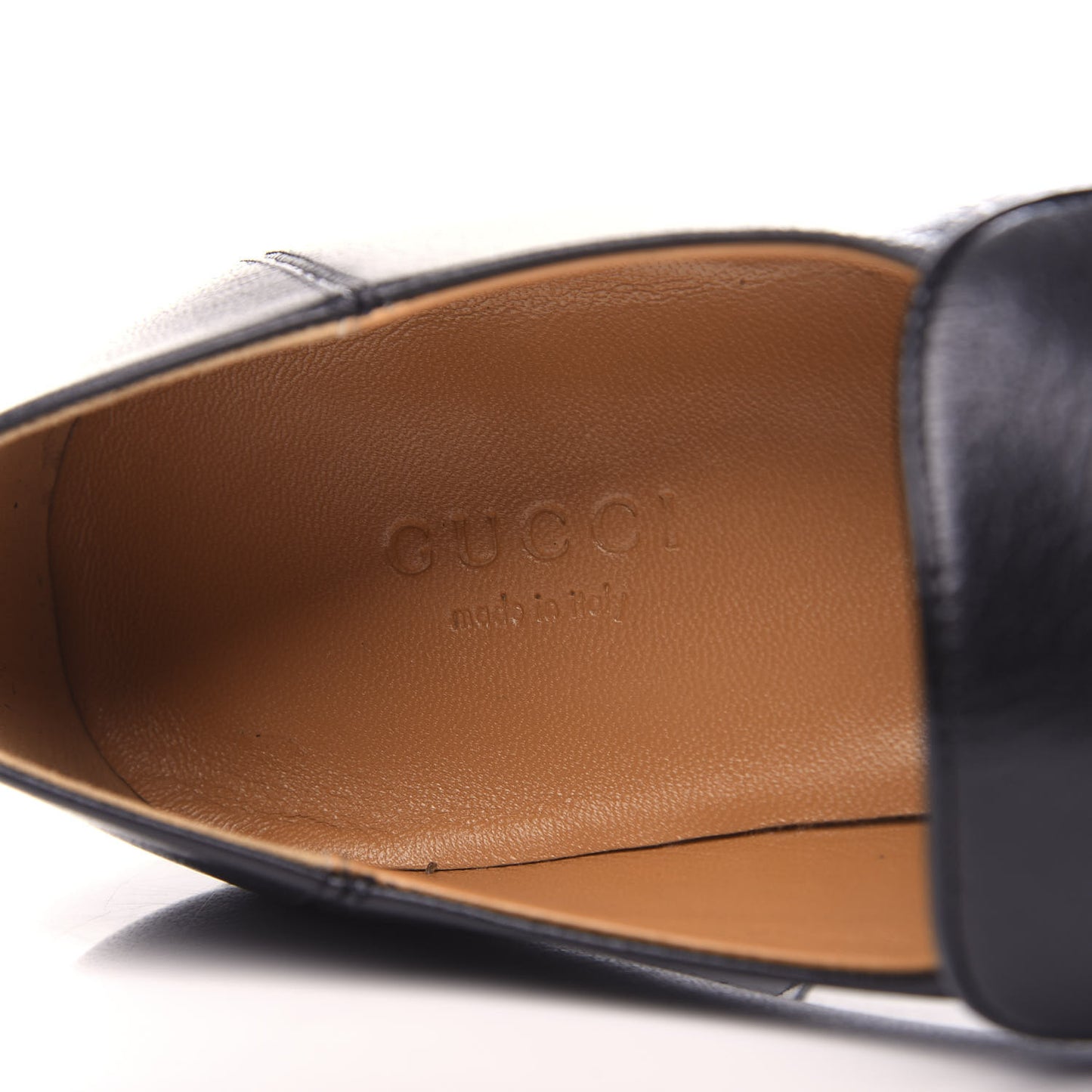 Goatskin Womens Horsebit Mid-Heel Loafers 36 Black