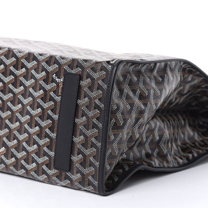 Goyard Goyardine Saint Leger Soft Briefcase Backpack Black 8 of 8