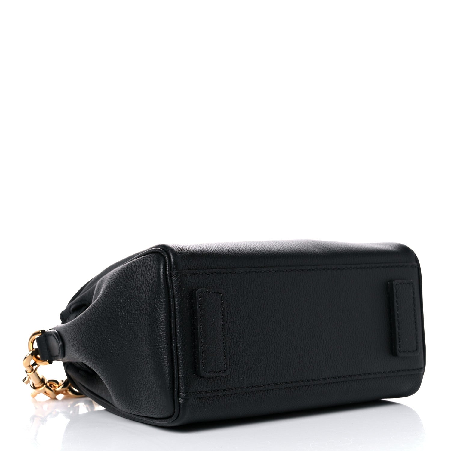 Versace Grained Calfskin Small La Medusa Top Handle Bag Black 4 of 9