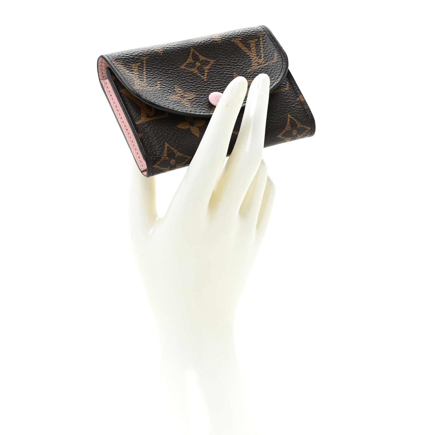 Louis Vuitton Monogram Rosalie Coin Purse Rose Ballerine 2 of 9