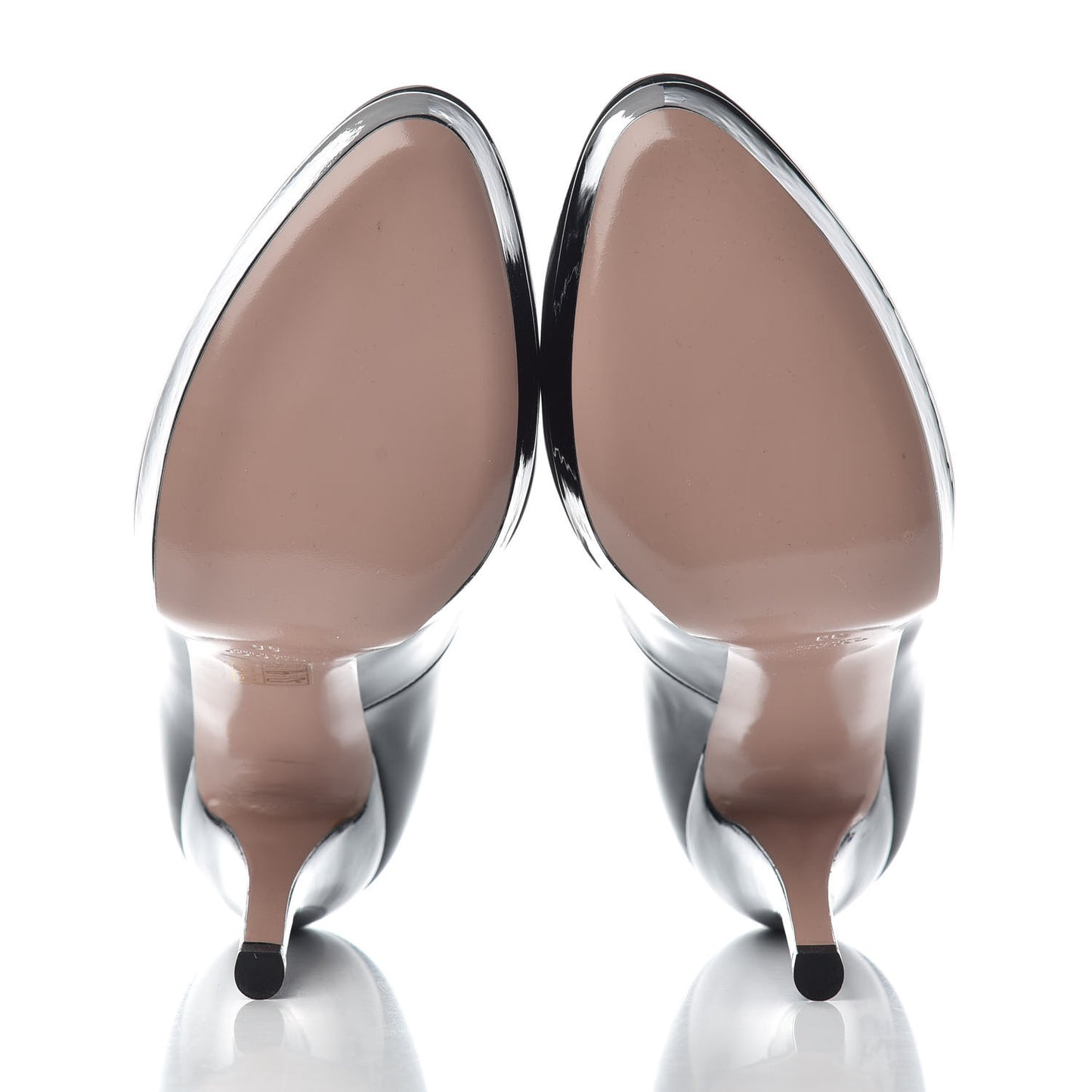 Vernice Crystal Platform Pumps 38 Black