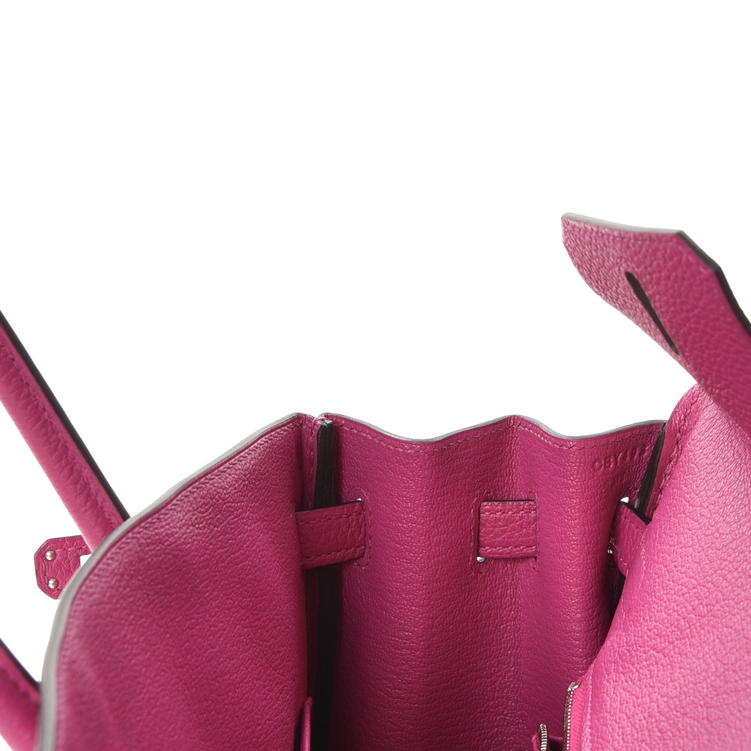 Hermes Togo Birkin 25 Rose Pourpre 15 of 38