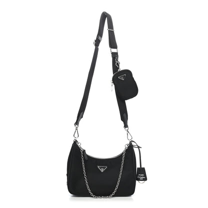 Prada Nylon Re-Edition 2005 Shoulder Bag Black 1 of 11