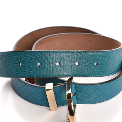 Gucci Bright Diamante Hilary Lux Belt 100 40 Deep Cobalt 4 of 7