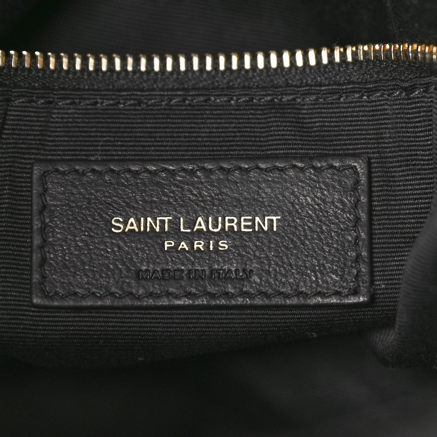Saint Laurent Lambskin Quilted Medium Loulou Puffer Monogram Chain Satchel Black 6 of 12