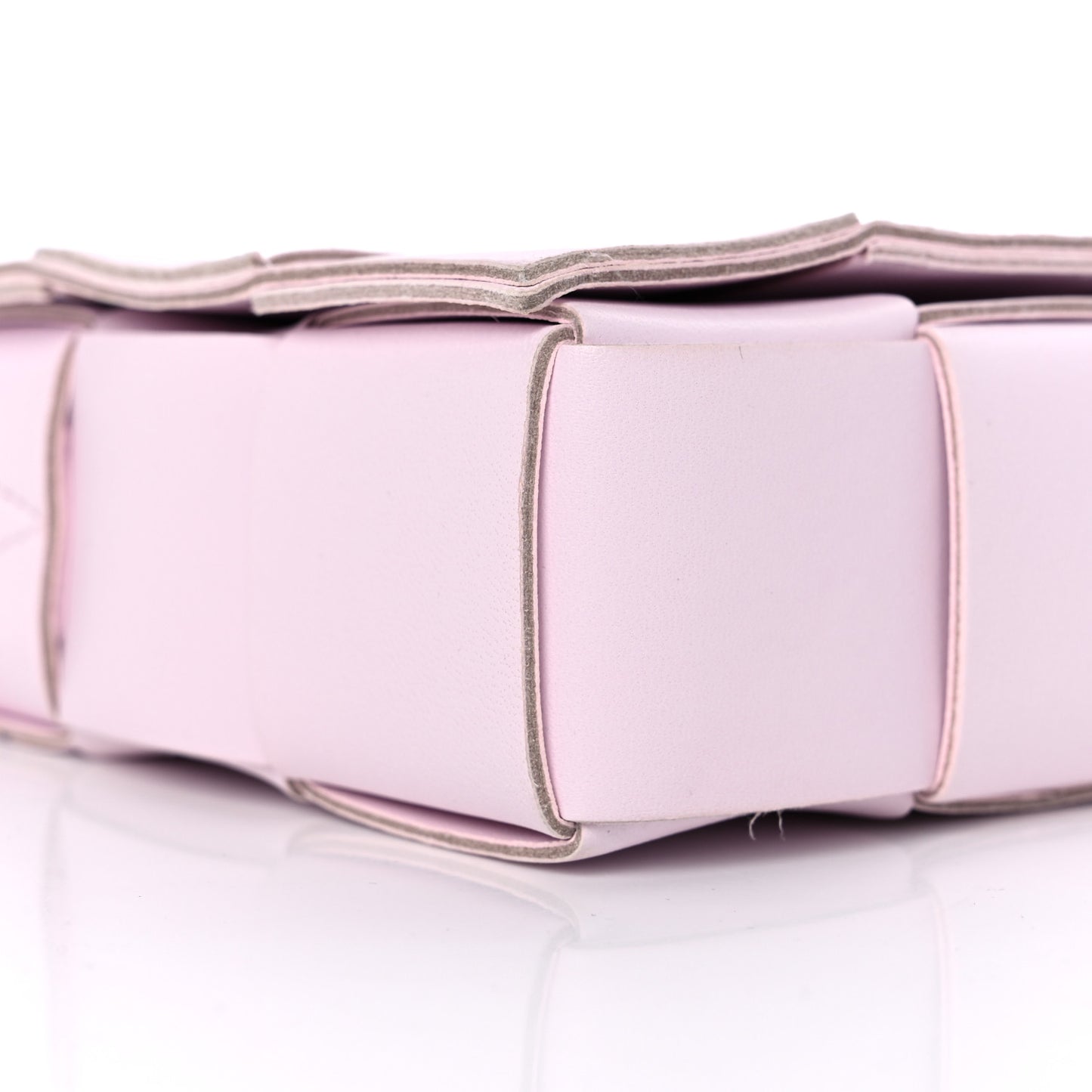 Lambskin Maxi Intrecciato Cassette Crossbody Bag Bliss Washed