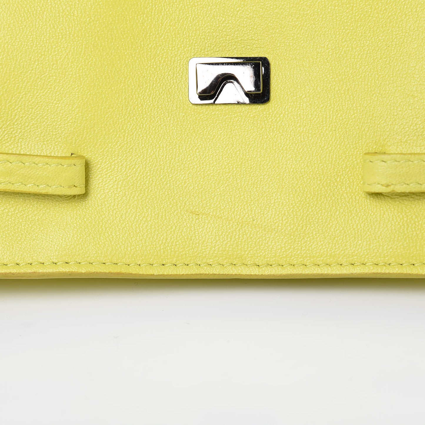 Lambskin PS1 Large Chain Wallet Sunshine