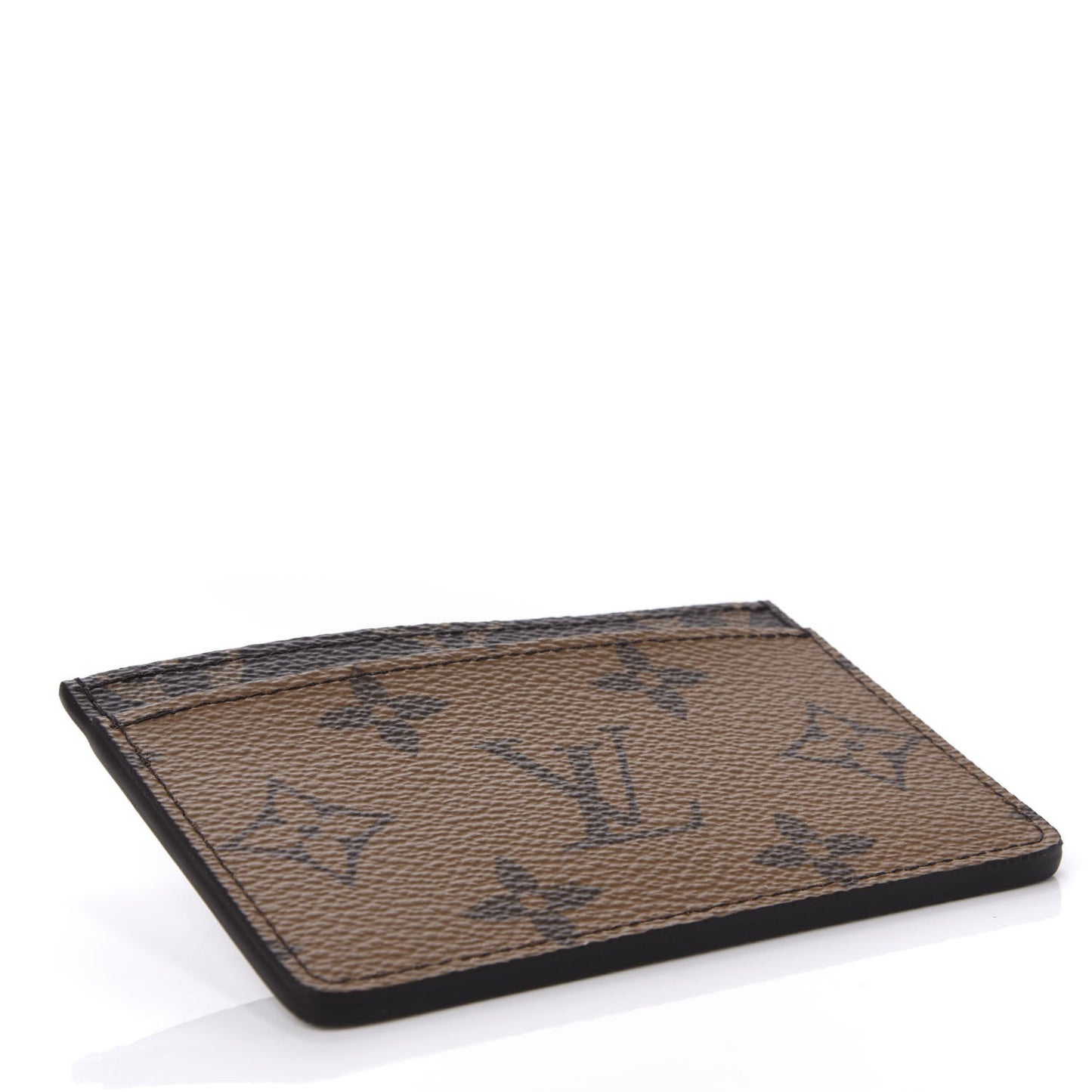 Reverse Monogram Card Holder