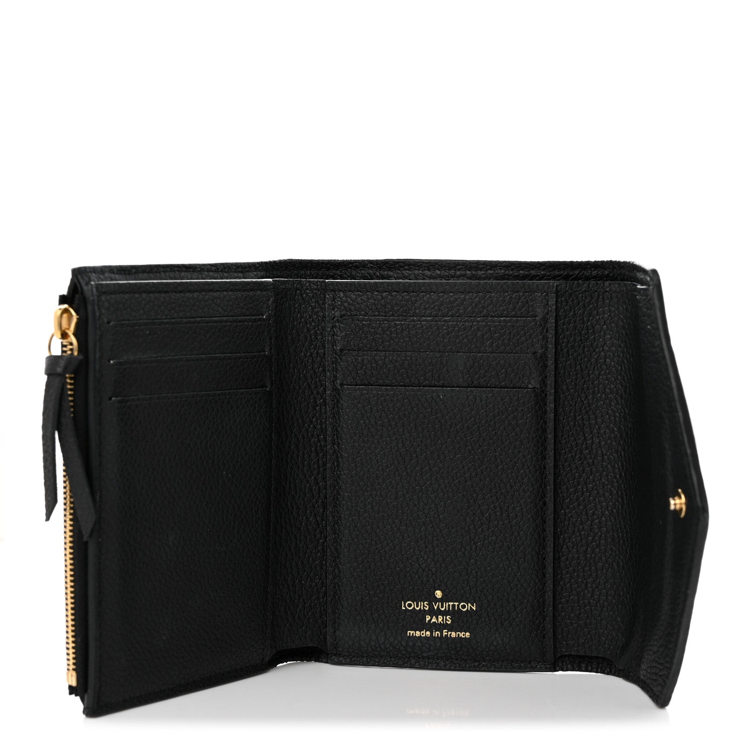 Louis Vuitton Empreinte Victorine Wallet Black 5 of 10