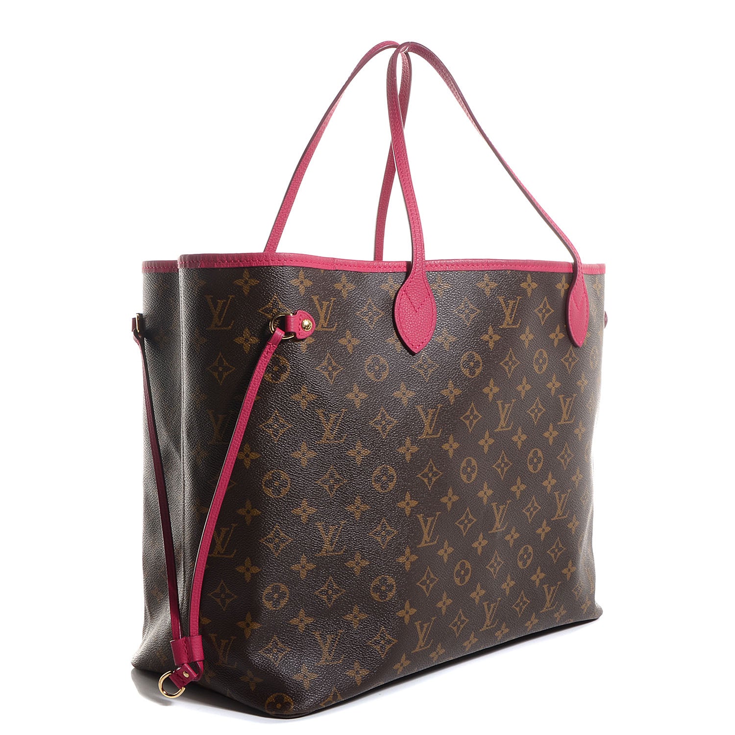 Louis Vuitton Monogram Articles de Voyage Ikat Neverfull GM Rose Indien 3 of 14