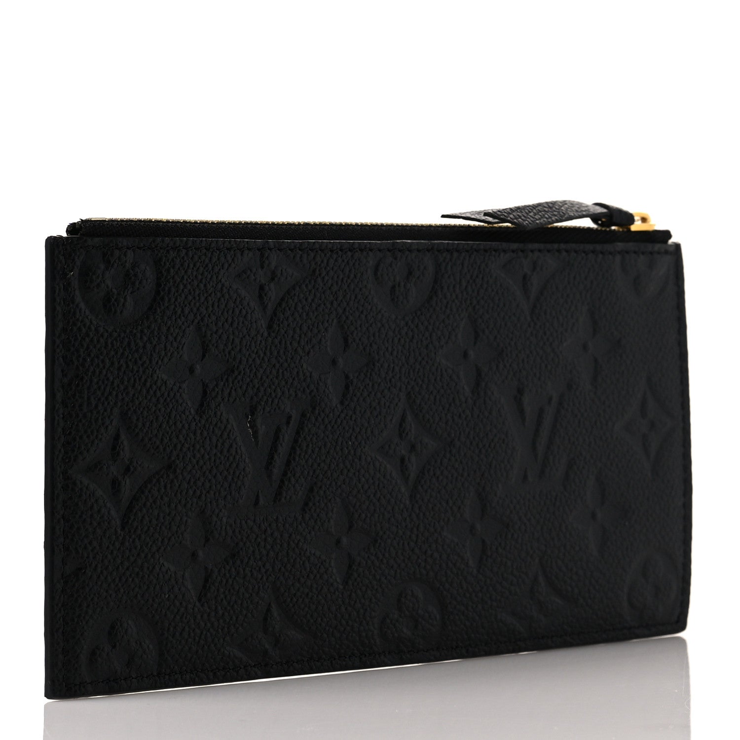 Louis Vuitton Empreinte Felicie Chain Wallet Zippered Insert Black 3 of 8