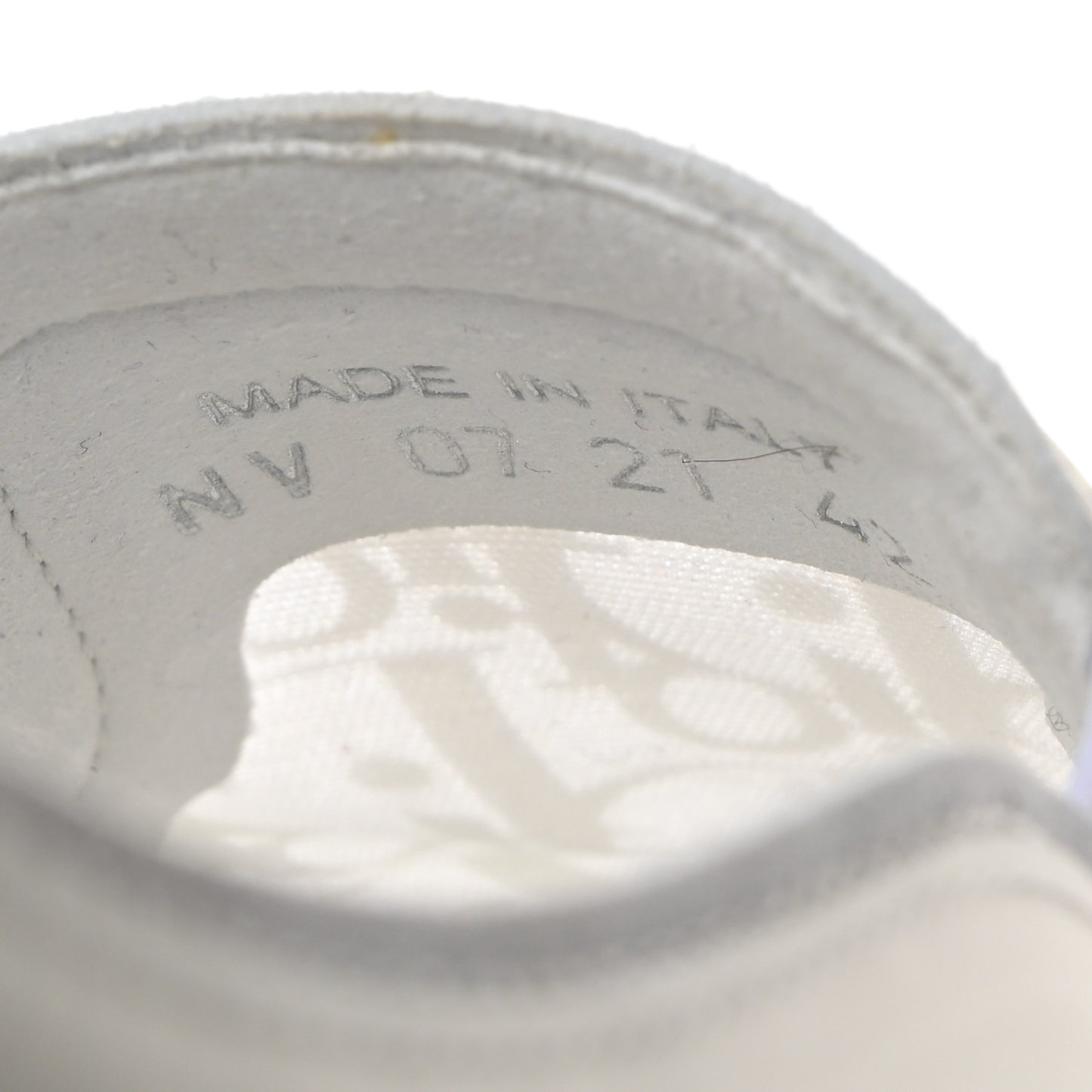 Technical Canvas Oblique Mens B23 Slip On Sneakers 42 White