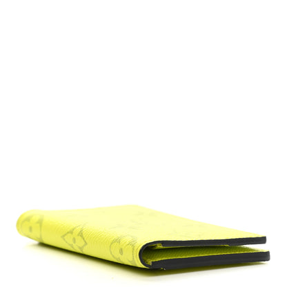 Louis Vuitton Monogram Taiga Pocket Organizer Yellow 4 of 8
