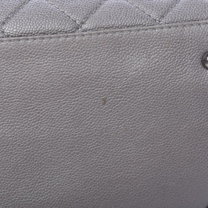 Chanel Metallic Caviar Large Be Caviar Tote Silver 14 of 15