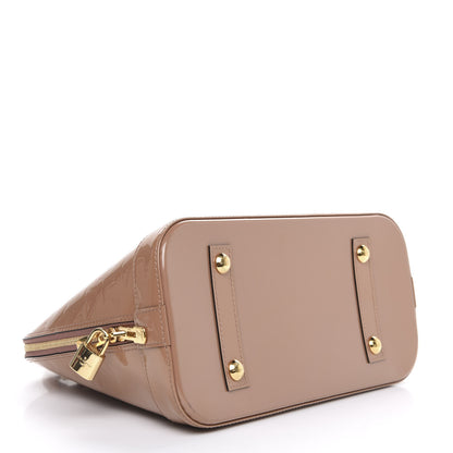 Louis Vuitton Vernis Alma PM Rose Velours 4 of 10