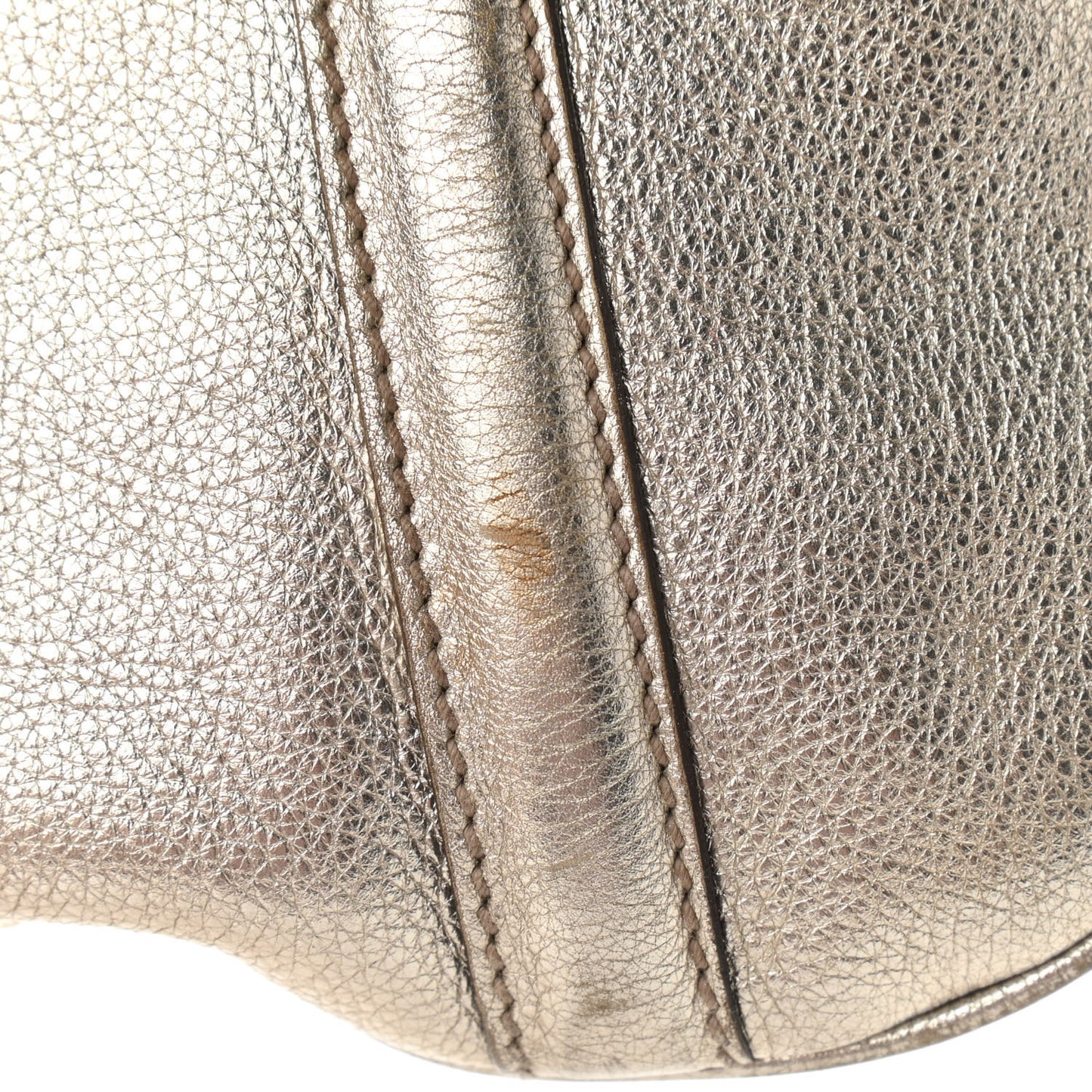 Calfskin Medium Britt Hobo Platinum