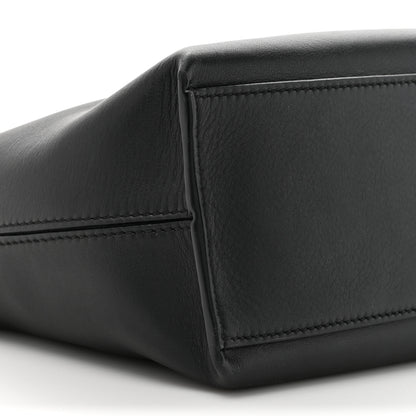 Loewe Supple Smooth Calfskin Jacquard Small Cubi Crossbody Bag Black 10 of 13