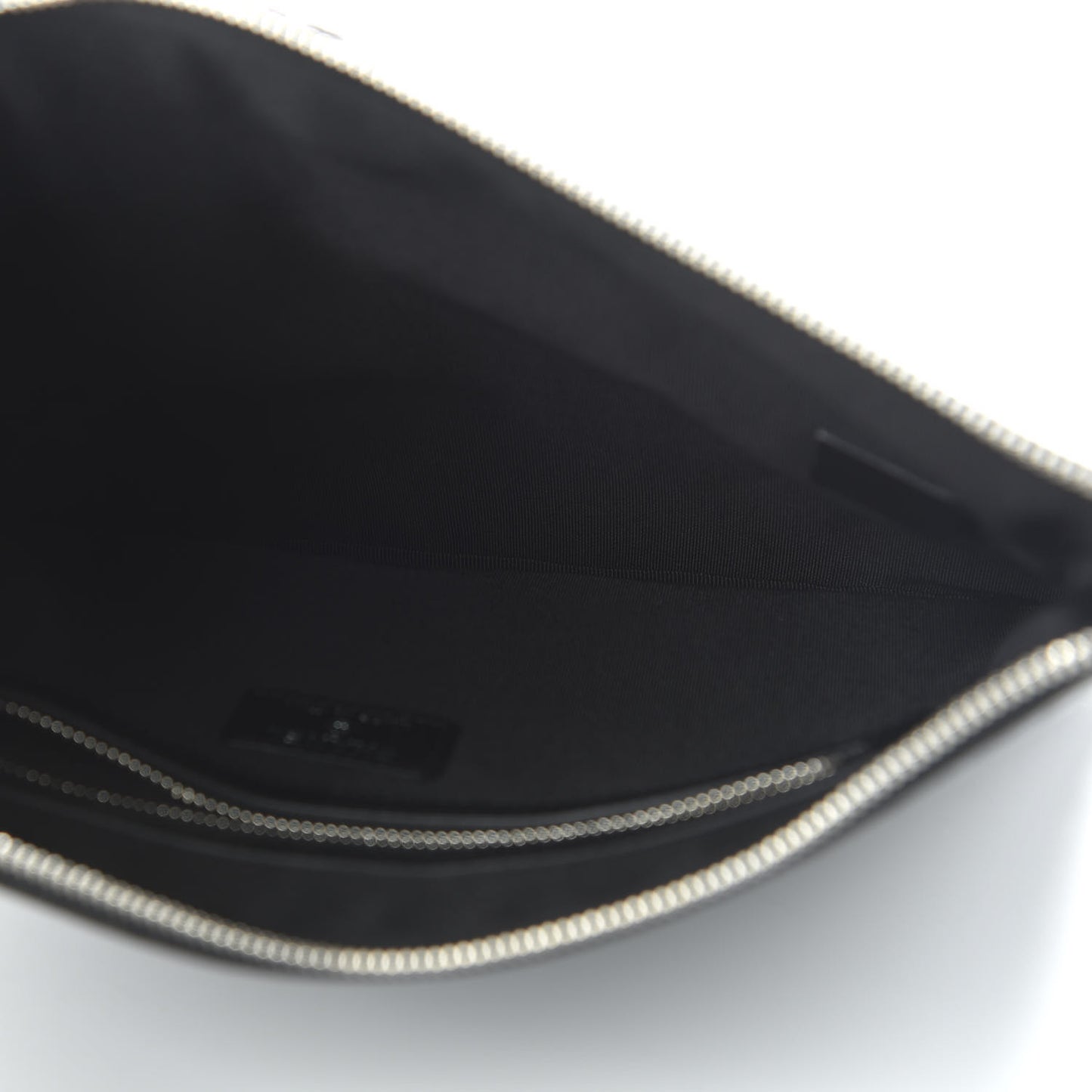 Caviar Quilted Medium Boy Cosmetic Case Black