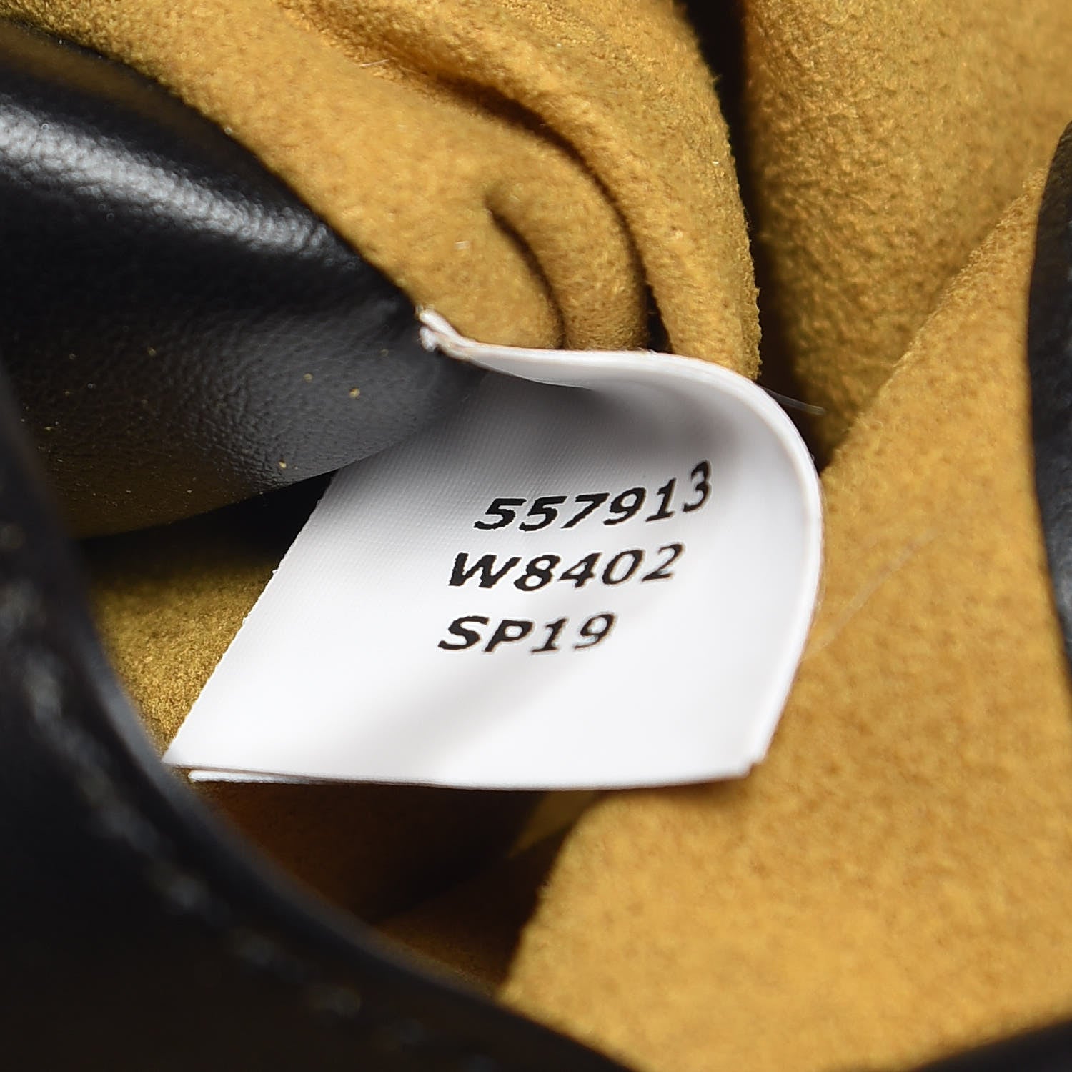 Stella McCartney Eco Alter Nappa Perforated Logo Mini Drawstring Backpack Black 7 of 10