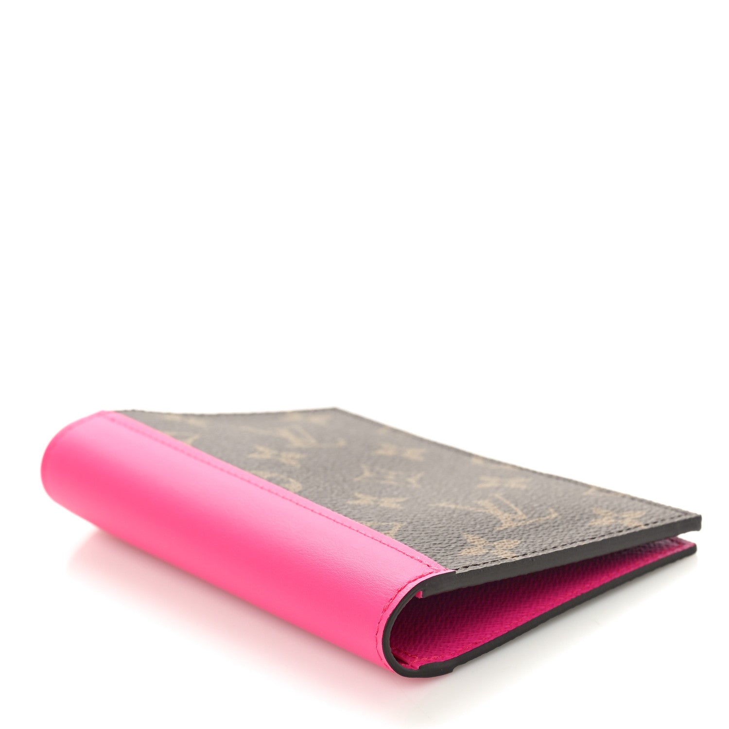 Louis Vuitton Monogram Macassar Passport Cover Fuchsia 4 of 8