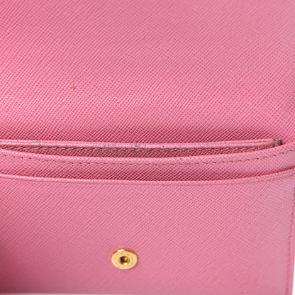 Prada Saffiano Card Holder Peonia 12 of 12