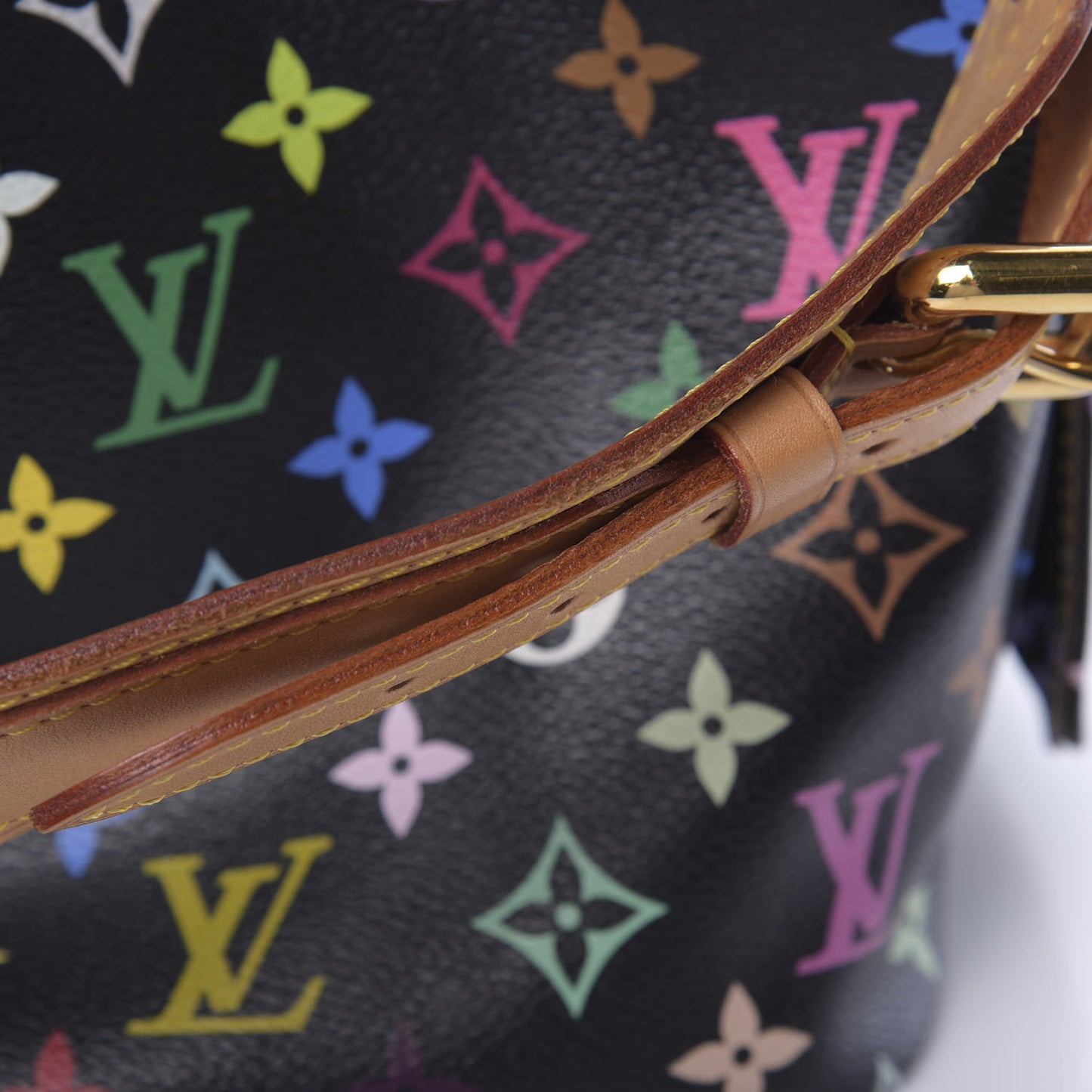 Monogram Multicolor Petit Noe Black