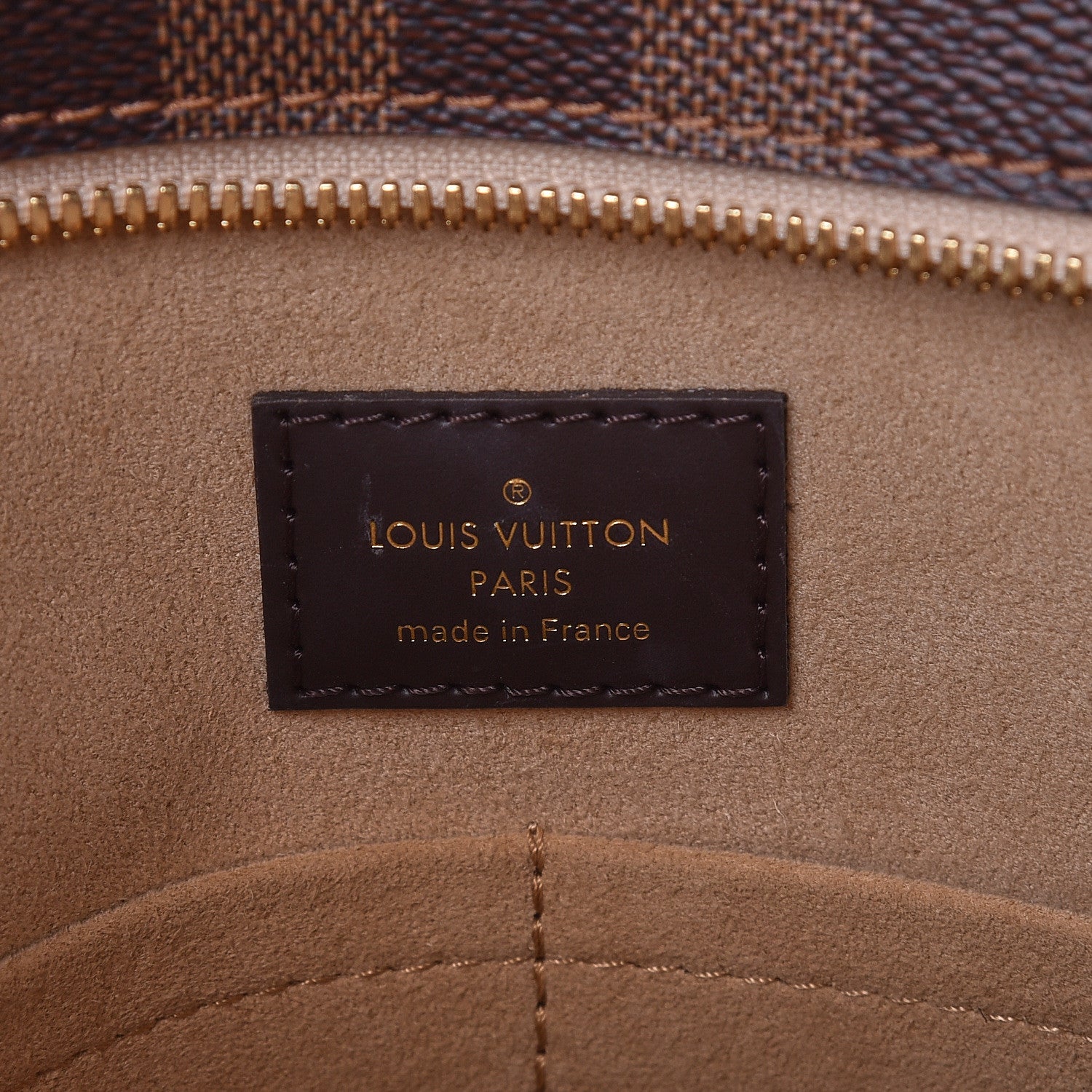 Louis Vuitton Damier Ebene Jersey Creme 6 of 10