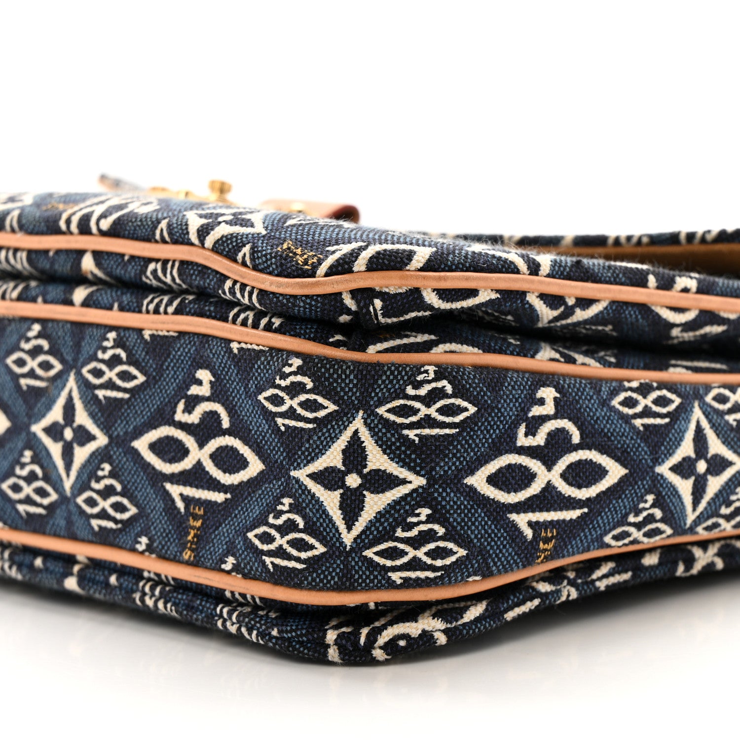 Louis Vuitton Jacquard Since 1854 Pochette Metis Blue 9 of 10