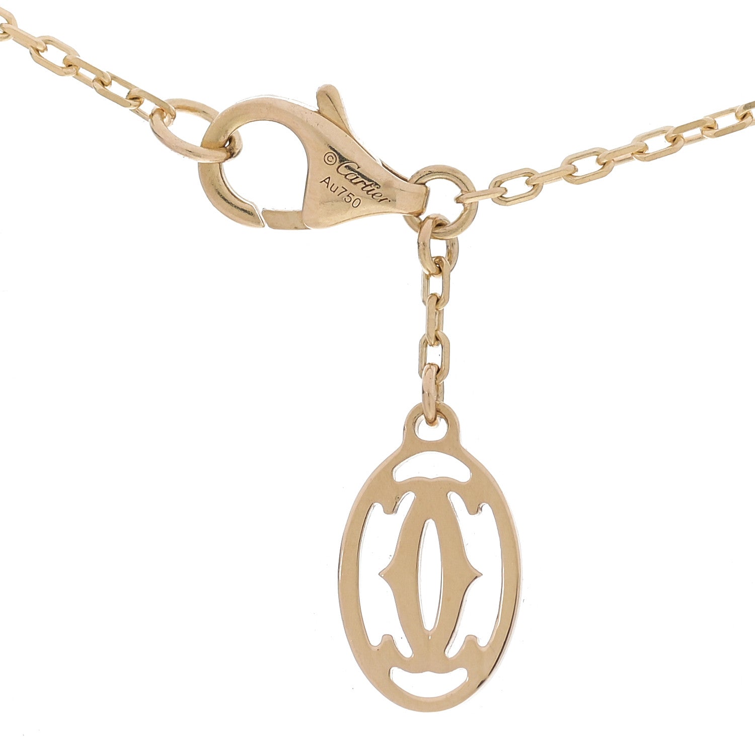 Cartier 18K Yellow Gold Chain Necklace 4 of 6