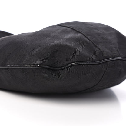 Fendi Zucchino Hobo Black 10 of 13