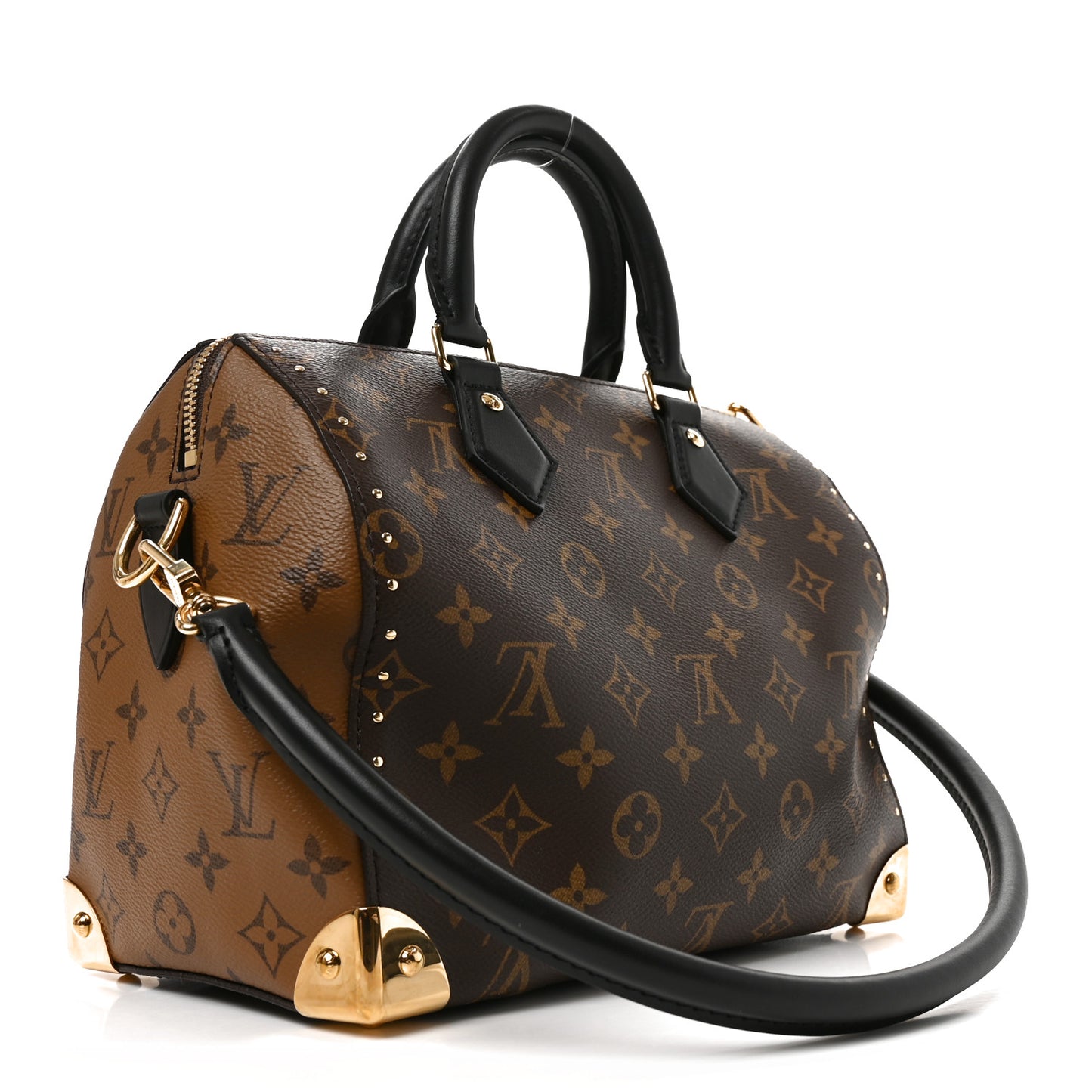 Reverse Monogram Speedy Trunk 25