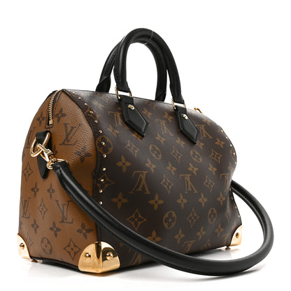 Louis Vuitton Reverse Monogram Speedy Trunk 25 3 of 9